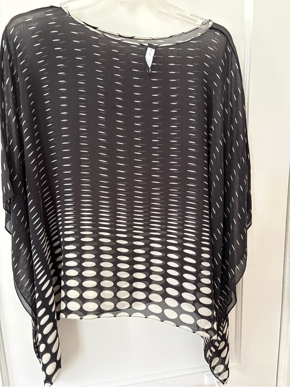 Dana Buchman Silk Poncho